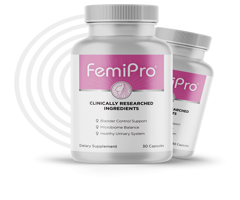 FemiPro - Bladder Control Aid for Urinary Health and Microbiome Support